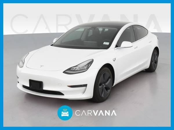 2020 Tesla Model 3 Standard Range Plus Sedan 4D sedan White for sale in Albany, NY