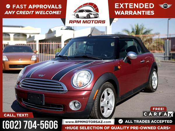2010 Mini Cooper Convertible 6SPD 6 SPD 6-SPD FOR ONLY 142/mo! for sale in Phoenix, AZ – photo 3