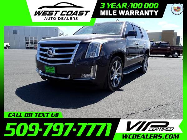 479/mo - 2015 Cadillac Escalade Luxury - - by dealer for sale in Moses Lake, WA – photo 4
