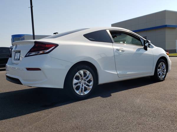 2014 Honda Civic LX coupe White for sale in Jonesboro, AR – photo 12