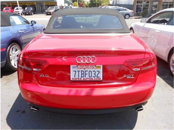 2012 Audi A5 2.0T Quattro Premium Cabriolet - cars & trucks - by... for sale in Roseville, CA – photo 4