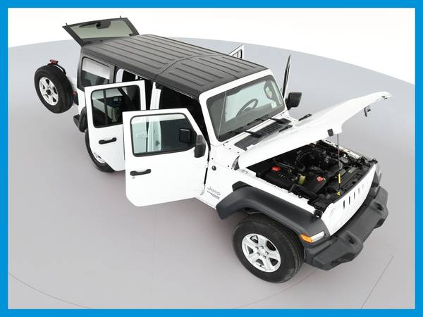 2018 Jeep Wrangler Unlimited All New Sport SUV 4D suv White for sale in Muncie, IN – photo 21