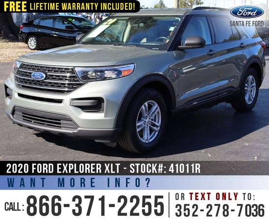 2020 Ford Explorer XLT Running Boards - Camera - Ecoboost for sale in Alachua, FL – photo 3