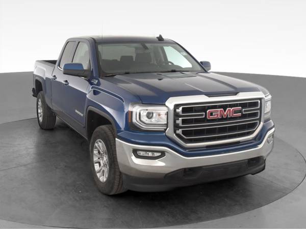 2017 GMC Sierra 1500 Double Cab SLE Pickup 4D 6 1/2 ft pickup Blue -... for sale in Springfield, MA – photo 16