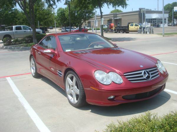 2006 MERCEDES SL500 MAROON 48, 345 ACTUAL MILES - - by for sale in Richardson, TX – photo 8