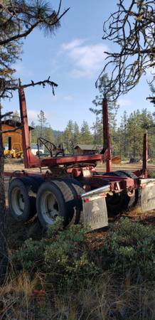 Log truck trailer with scales - cars & trucks - by owner - vehicle... for sale in Smith River, OR – photo 14