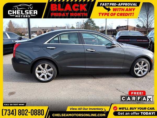 $239/mo - 2014 Cadillac ATS 2.0L Turbo Luxury AWD - Easy Financing!... for sale in Chelsea, MI – photo 7