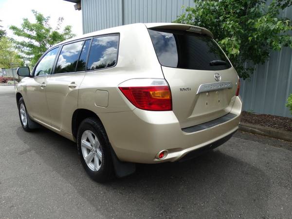 2008 *Toyota* *Highlander 4WD* *Clean Carfax, Local Own for sale in Forest Grove, OR – photo 5