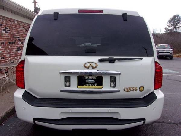 2010 Infini QX56 4x4, 133k Miles, Auto, White/Tan, Nav, P Roof,... for sale in Franklin, NH – photo 4
