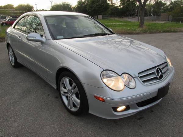 2006 MERCEDES BENZ CLK-350 COUPE SILVER ~~~ VERY CLEAN ~~~ for sale in Richmond, TX