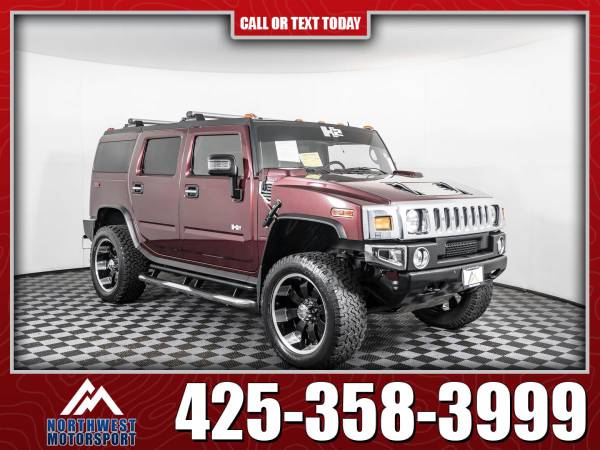 Lifted 2006 Hummer H2 4x4 - - by dealer - vehicle for sale in Lynnwood, WA