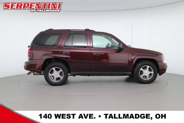 2007 Chevy Chevrolet TrailBlazer LS suv Bordeaux Red Metallic - cars... for sale in Tallmadge, OH – photo 4