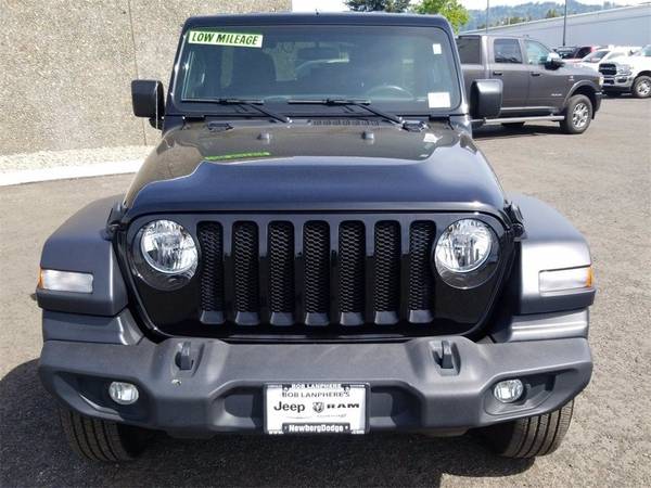 2019 Jeep Wrangler 4x4 4WD Certified Unlimited Sport SUV - cars & for sale in Newberg, OR – photo 9
