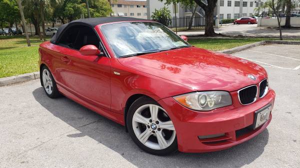 2009 BMW 128i CONVERTIBLE 0 ACCIDENTS MEMORY SEATS START BUTTON for sale in Hollywood, FL – photo 11