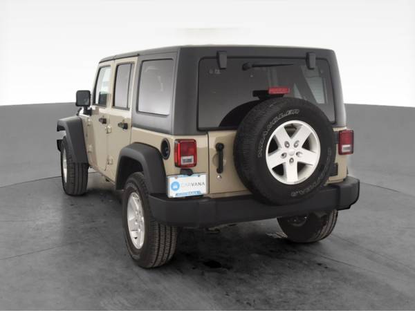 2017 Jeep Wrangler Unlimited Sport S Sport Utility 4D suv Beige - -... for sale in Cleveland, OK – photo 8