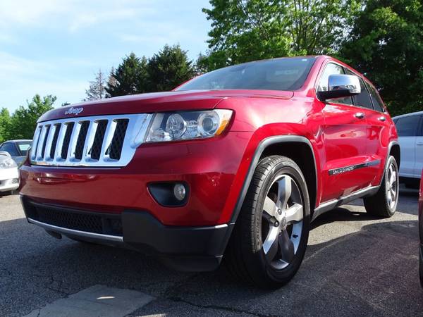 2011 Jeep Grand Cherokee Overland RED - - by for sale in Gainesville, GA – photo 3
