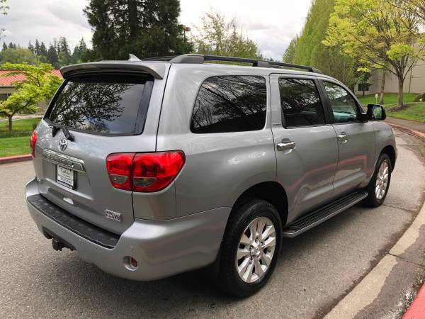 2011 Toyota Sequoia Platinum 4WD - Navi, DVD, 1owner, clean title for sale in Kirkland, WA – photo 5