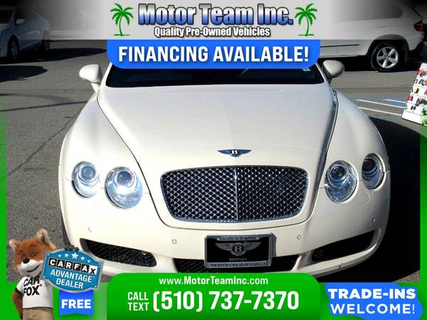 685/mo - 2007 Bentley Continental GT 2dr 2 dr 2-dr Cpe PRICED TO for sale in Hayward, CA – photo 3