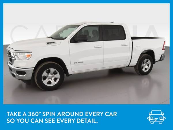 2019 Ram 1500 Crew Cab Big Horn Pickup 4D 5 1/2 ft pickup White for sale in Lewisville, TX – photo 3