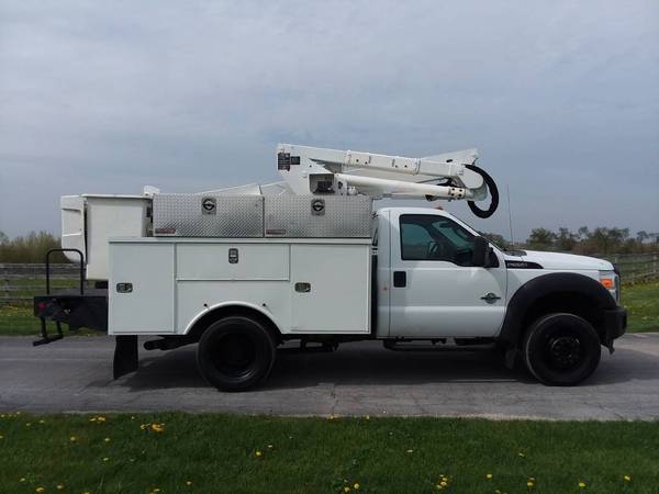 2012 Ford F550 42 Altec AT37G 4x4 Automatic Diesel Bucket Truck for sale in Gilberts, WY – photo 9