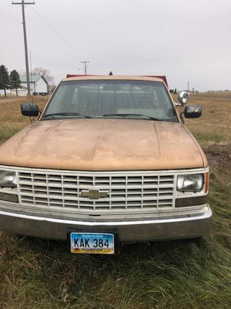 1988 Chevy Flatbed 3500 - cars & trucks - by owner - vehicle... for sale in Carrington, ND – photo 2