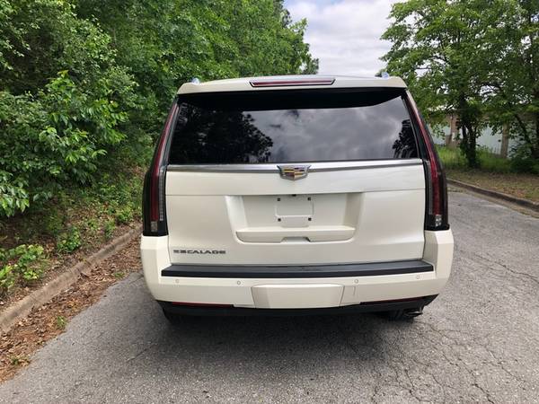 2015 Caddy Cadillac Escalade Luxury 4WD suv Pearl White for sale in Fayetteville, AR – photo 9