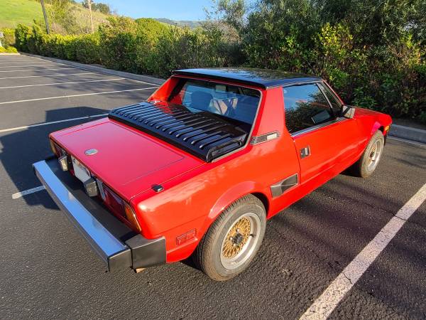 1986 Fiat Bertone X1/9 Targa Top - - by for sale in San Jose, CA – photo 6