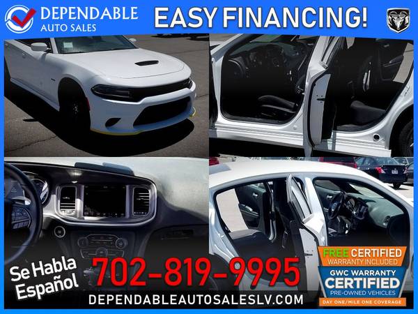 2019 Dodge *Charger* *R/T* -- $481 /mo or $27,995 for sale in Las Vegas, NV – photo 5