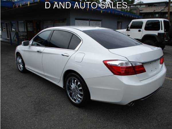 2014 Honda Accord Sedan 4dr V6 Auto EX-L w/Navi D AND D AUTO - cars... for sale in Grants Pass, OR – photo 3