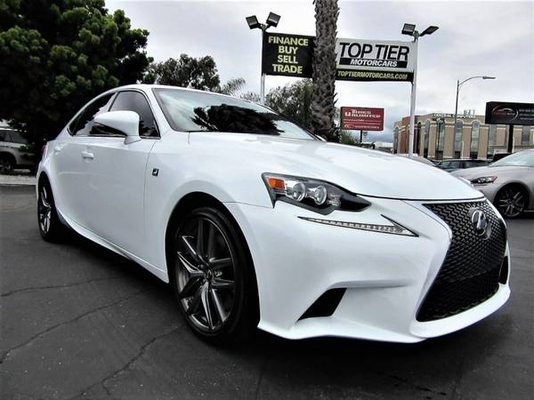 2016 Lexus IS 200t F Sport, Rioja Red interior, Navigation, Loaded!... for sale in San Jose, CA – photo 4