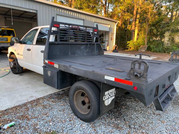 06 Ram 3500 Crew Cab Dually Flatbed/Gooseneck Rebuilt/Cummings... for sale in Wallace, NC – photo 2