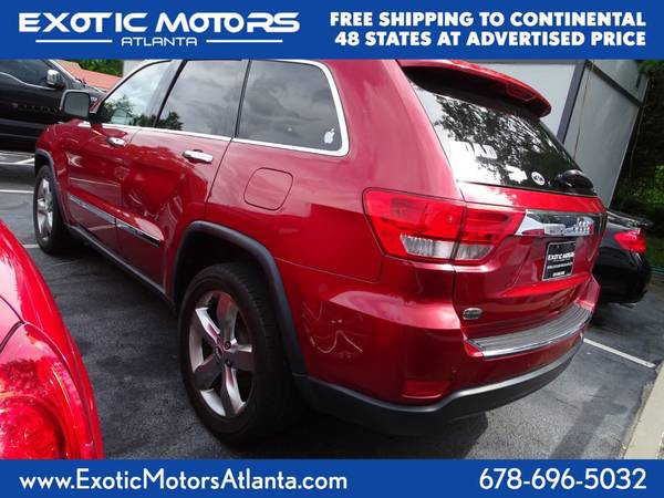 2011 Jeep Grand Cherokee Overland RED - - by for sale in Gainesville, GA – photo 19