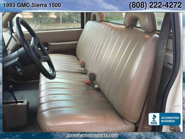 1993 GMC Sierra 1500 Reg Cab 117.5 WB 4WD - cars & trucks - by... for sale in Wahiawa, HI – photo 5
