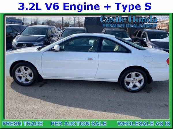 2001 Acura CL coupe White - - by dealer - vehicle for sale in Morton Grove, IL – photo 2