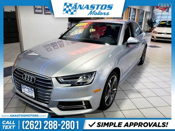 2018 Audi A4 A 4 A-4 FOR ONLY 364/mo! - - by dealer for sale in Kenosha, WI – photo 4