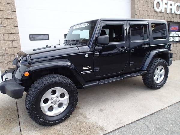 2013 Jeep Wrangler Unlimited, Sahara Edition, SkyJacker lift, - cars... for sale in Chicopee, CT – photo 12
