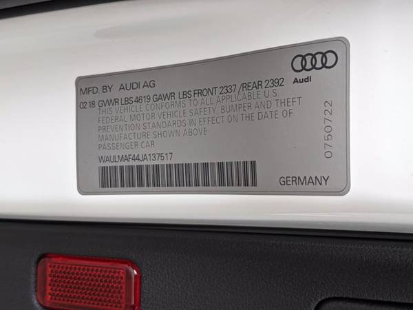 2018 Audi A4 Premium Plus SKU: JA137517 Sedan - - by for sale in Plano, TX – photo 22