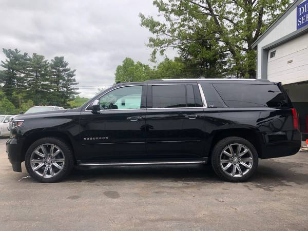2015 CHEVY SUBURBAN LTZ BLACK 22" WHEELS 1 OWNER FULLY SERVICED! for sale in Kingston, MA – photo 4