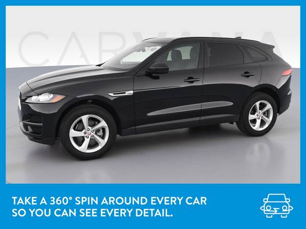 2018 Jag Jaguar FPACE 20d Premium Sport Utility 4D suv Black for sale in El Paso, TX – photo 3