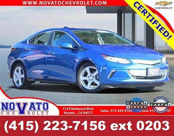 2018 Chevrolet Volt 4D Hatchback LT - Chevrolet Kinetic Blue for sale in Novato, CA