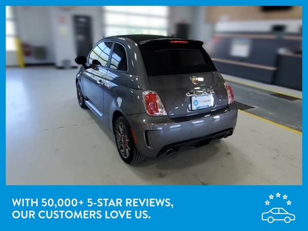 2013 FIAT 500 500c Abarth Cabrio Convertible 2D Convertible Gray for sale in Fort Lauderdale, FL – photo 6