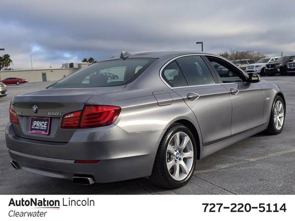 2013 BMW 5 Series 550i xDrive AWD All Wheel Drive SKU:DDY70782 -... for sale in Clearwater, FL – photo 5