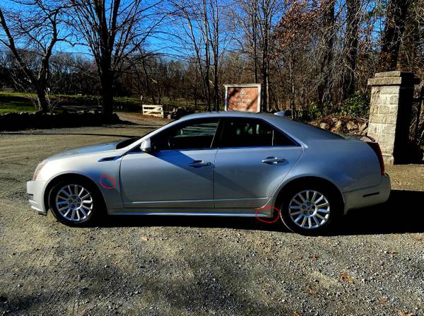 2011 Cadillac CTS Base – 3.0L V6 – RWD – Silver/Gray – Black... for sale in Danvers, MA – photo 4