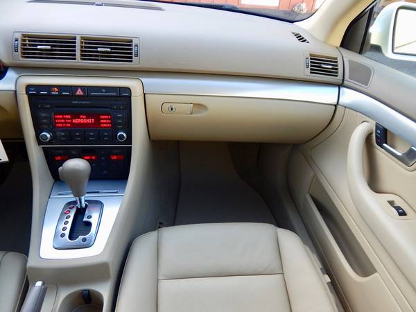 2007 AUDI A4 2.0L TURBO AUTO WHITE ON BEIGE CLEAN TITLE LOW MILES NICE for sale in LAKE PATK, FL – photo 15