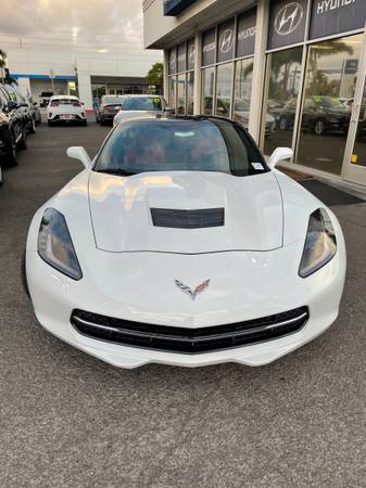 ((2017 CHEVORLET Corvette Stingray Coupe))🎄🎁 RED LEATHER INTERIOR 🎄... for sale in Kahului, HI – photo 5