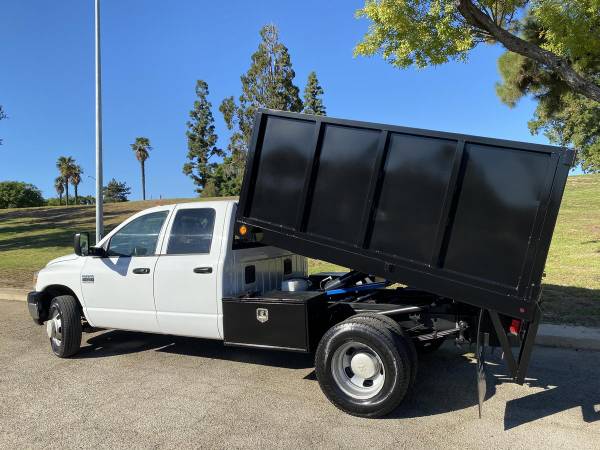 2007 Dodge Ram Crew Cab Diesel Dump Truck with low 82k Miles -WE... for sale in Los Angeles, ID – photo 3
