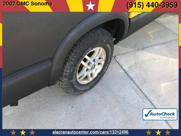 2002 GMC Sonoma Crew Cab 123" WB 4WD SLS *Best Prices In Town* -... for sale in El Paso, TX – photo 8