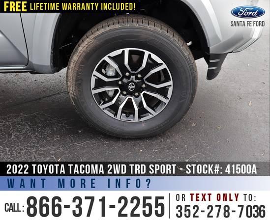 22 Toyota Tacoma 2WD TRD Sport Wireless Charging Pad, WiFi for sale in Alachua, FL – photo 8