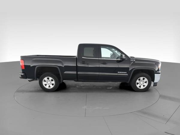 2018 GMC Sierra 1500 Double Cab SLE Pickup 4D 6 1/2 ft pickup Black... for sale in Hobart, IL – photo 13