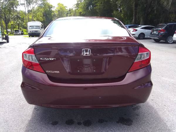 2012 Honda Civic LX Sedan - cars & trucks - by dealer - vehicle... for sale in DUNNELLON, FL – photo 4